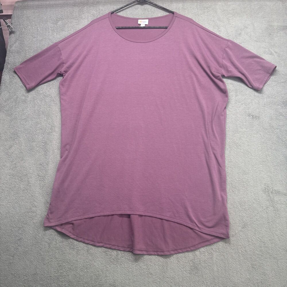 Women’s Purple Top - tee - shirt Size Small LulaRoe Irma